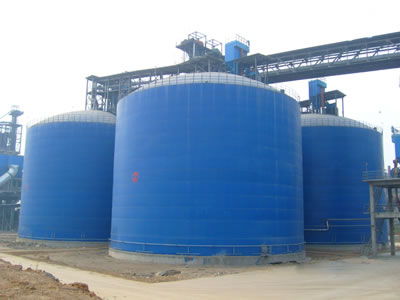 新县水泥钢板库改造